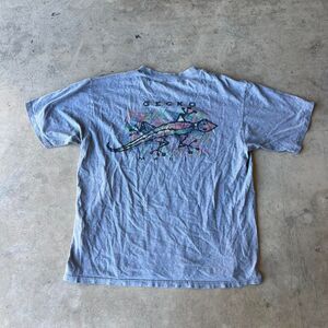 Gecko Crazy Shirts 90s tee animal nature mens size L Large
